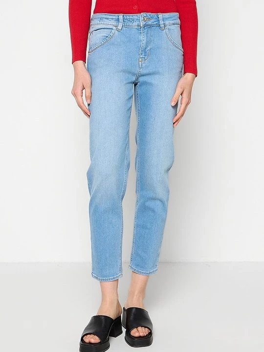 Zdjęcie produktu Jeansy Straight Leg Drykorn niebieski