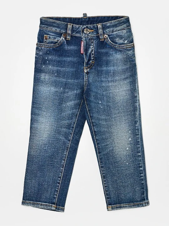 Zdjęcie produktu Jeansy Straight Leg Dsquared2 niebieski