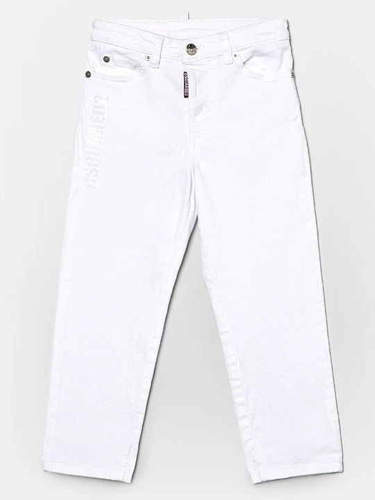 Zdjęcie produktu Jeansy Straight Leg Dsquared2 biały