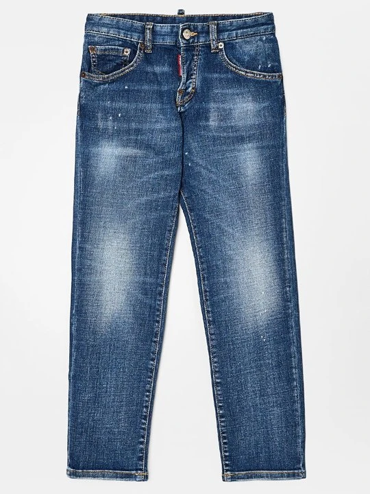 Zdjęcie produktu Jeansy Straight Leg Dsquared2 niebieski