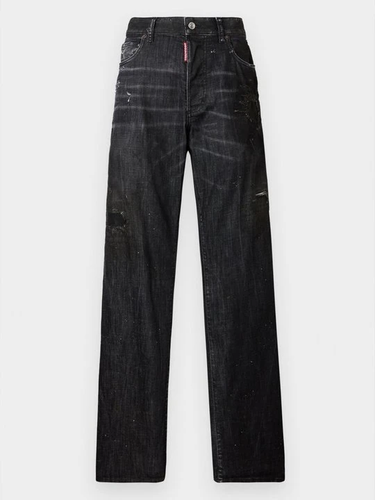 Zdjęcie produktu Jeansy Straight Leg Dsquared2 czarny