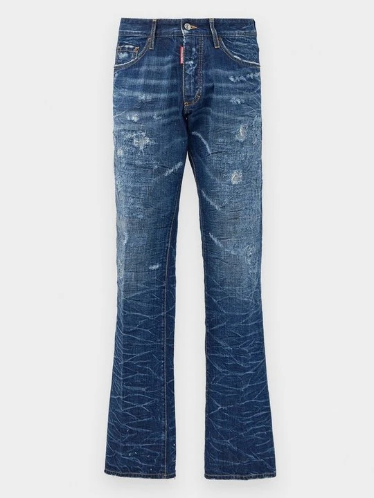 Zdjęcie produktu Jeansy Straight Leg Dsquared2 niebieski denim