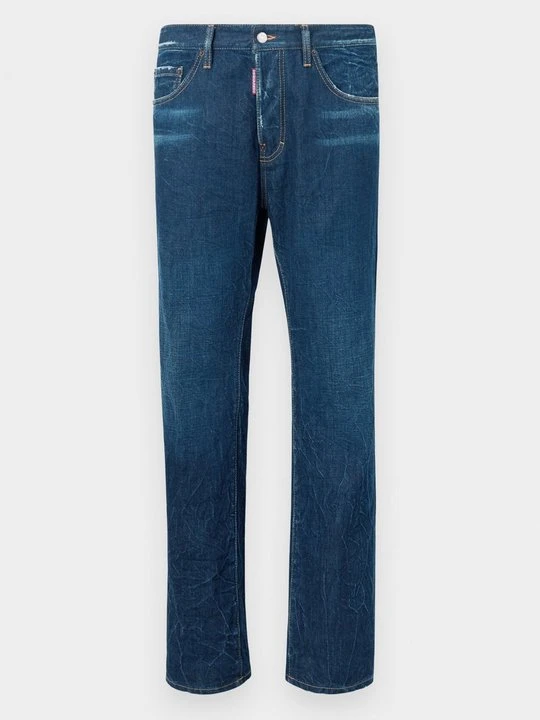 Zdjęcie produktu Jeansy Straight Leg Dsquared2 niebieski denim