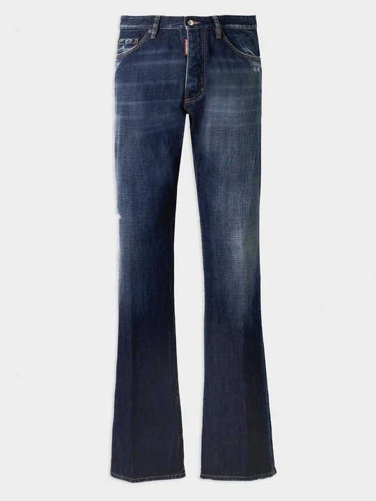 Zdjęcie produktu Jeansy Straight Leg Dsquared2 niebieski denim