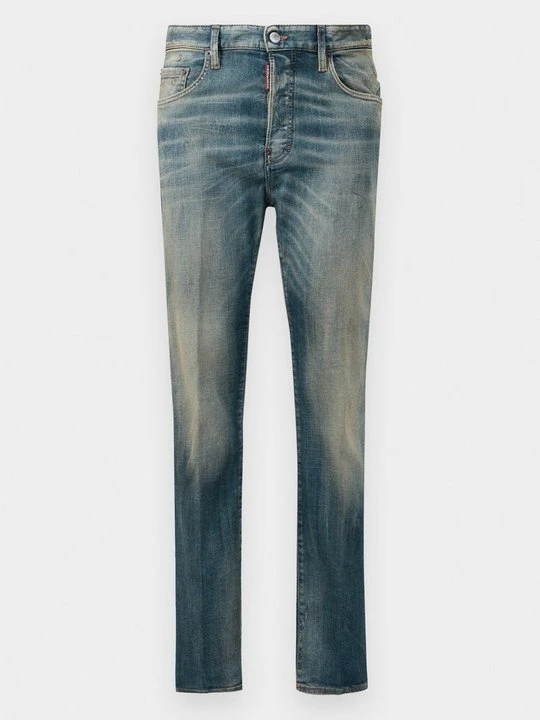 Zdjęcie produktu Jeansy Straight Leg Dsquared2 niebieski denim