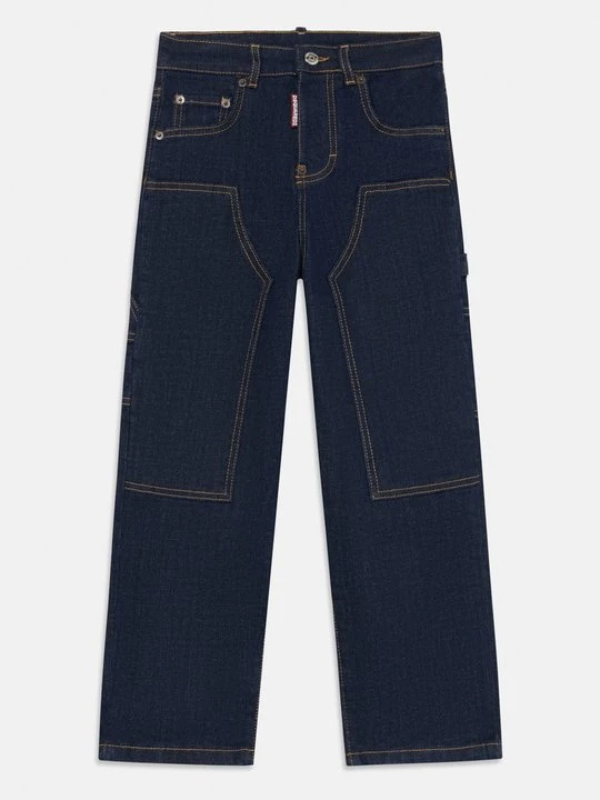 Zdjęcie produktu Jeansy Straight Leg Dsquared2 niebieski