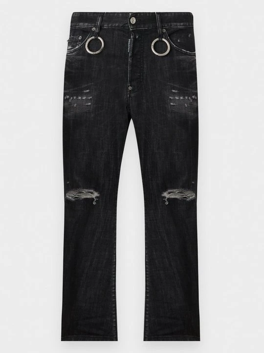 Zdjęcie produktu Jeansy Straight Leg Dsquared2 czarny