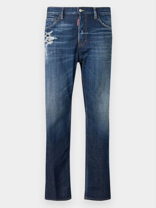 Zdjęcie produktu Jeansy Straight Leg Dsquared2 granatowy