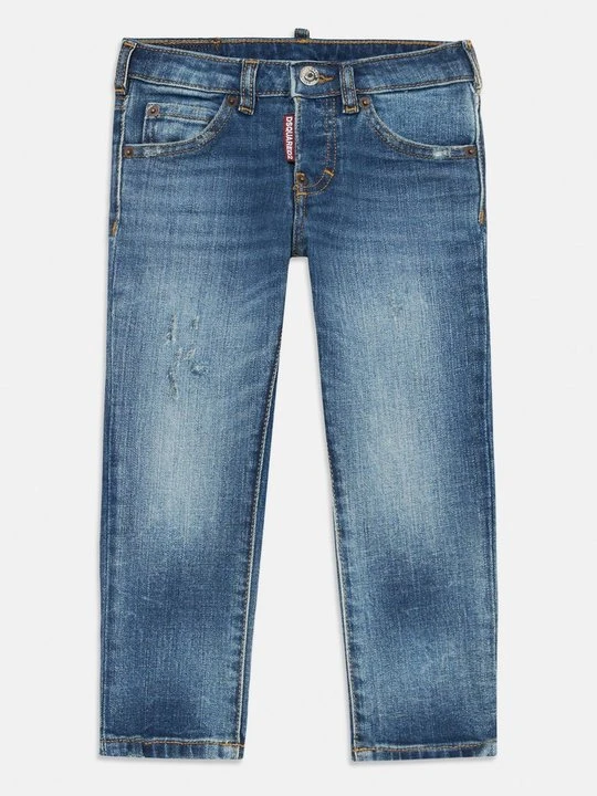 Zdjęcie produktu Jeansy Straight Leg Dsquared2 niebieski