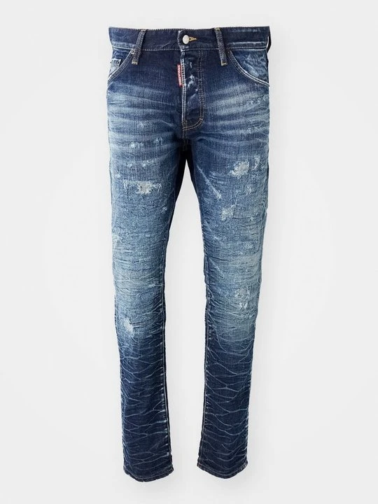 Zdjęcie produktu Jeansy Straight Leg Dsquared2 niebieski denim