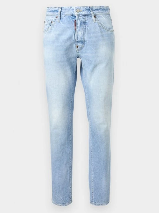 Zdjęcie produktu Jeansy Straight Leg Dsquared2 niebieski denim
