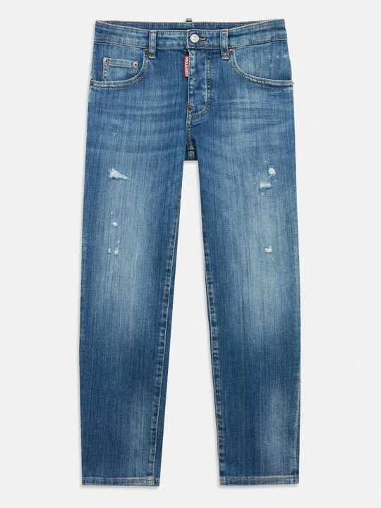 Zdjęcie produktu Jeansy Straight Leg Dsquared2 niebieski denim