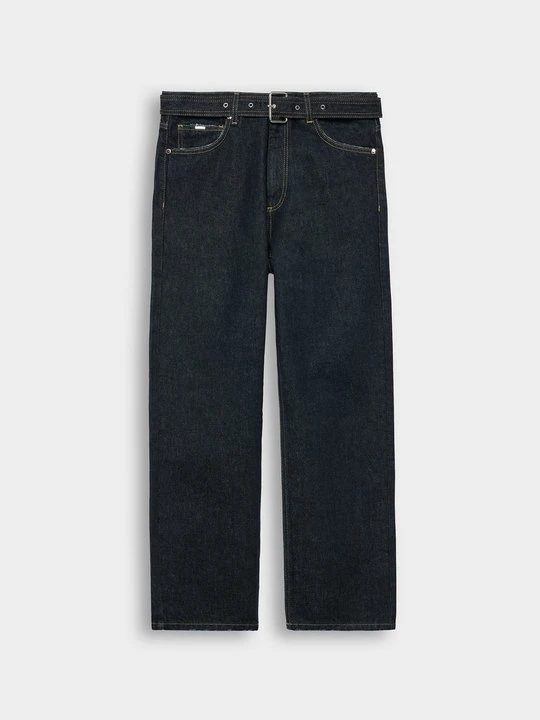 Zdjęcie produktu Jeansy Straight Leg EIGHTYFIVE ciemnoniebieski