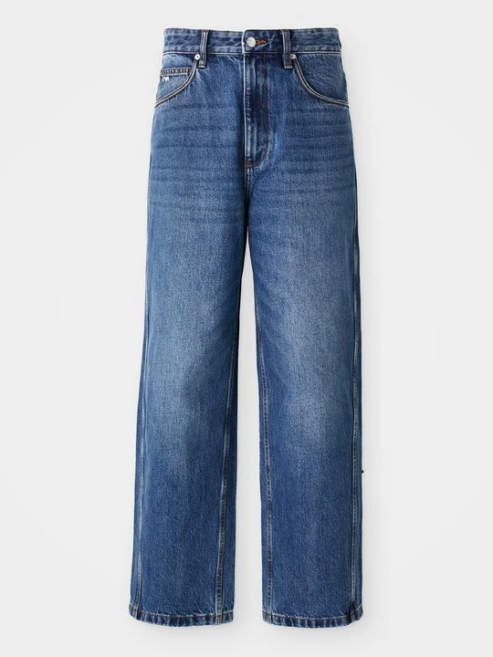 Zdjęcie produktu Jeansy Straight Leg Emporio Armani niebieski denim