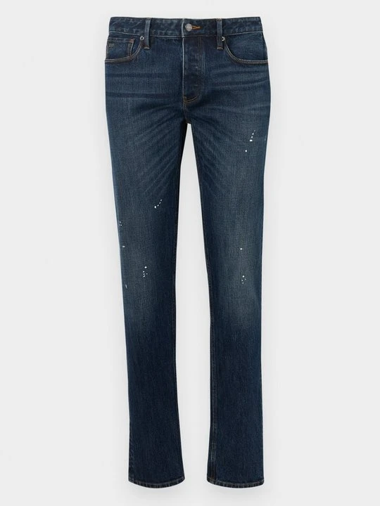 Zdjęcie produktu Jeansy Straight Leg Emporio Armani niebieski denim
