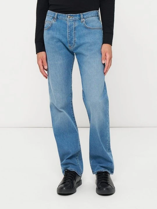 Zdjęcie produktu Jeansy Straight Leg Emporio Armani jasnoniebieski