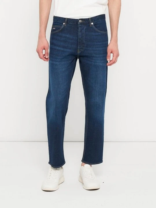 Zdjęcie produktu Jeansy Straight Leg Emporio Armani niebieski