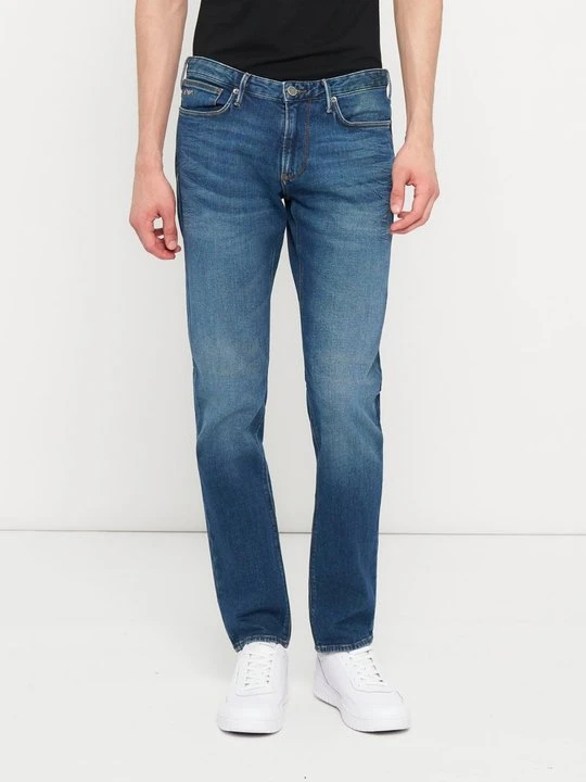 Zdjęcie produktu Jeansy Straight Leg Emporio Armani niebieski