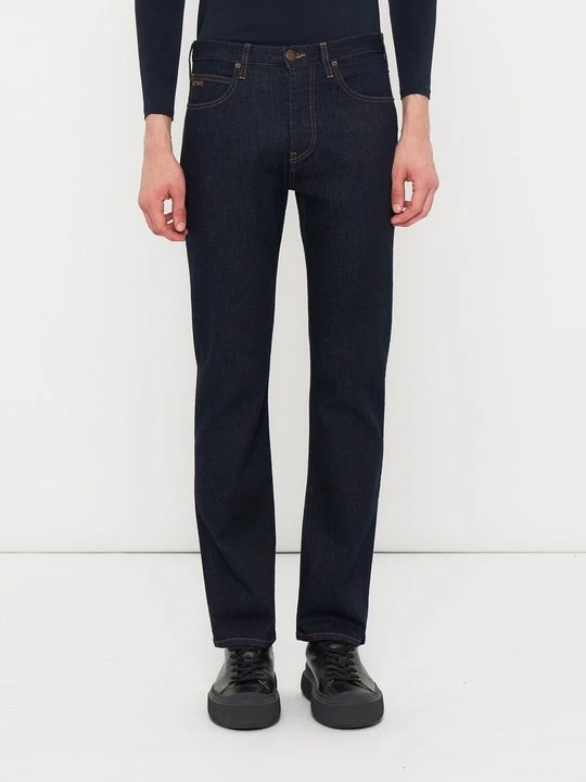 Zdjęcie produktu Jeansy Straight Leg Emporio Armani niebieski