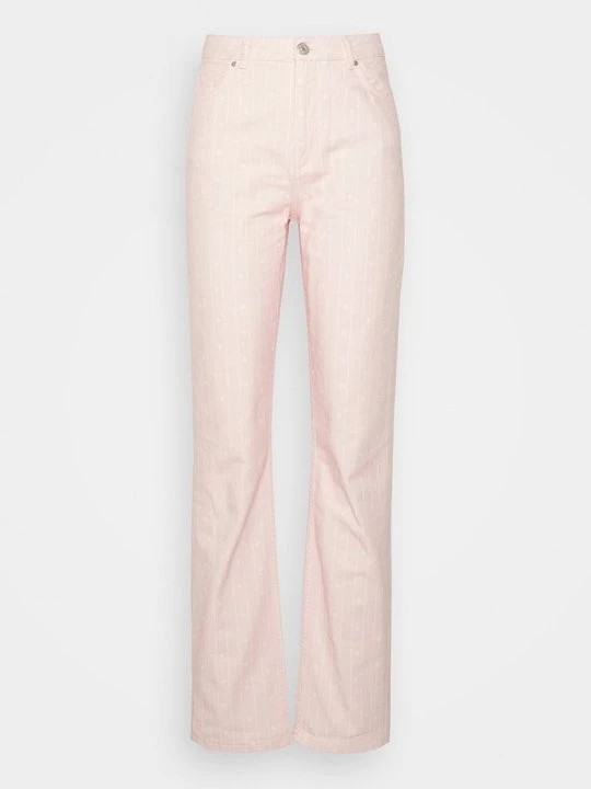Zdjęcie produktu Jeansy Straight Leg Envii różowy