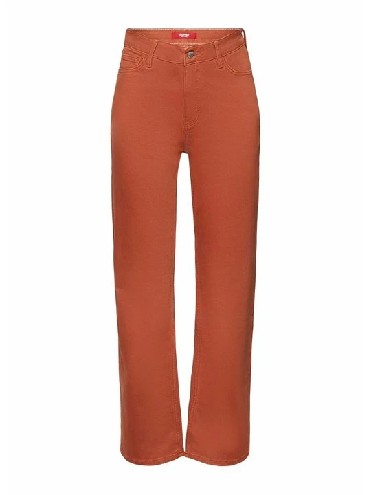 Zdjęcie produktu Jeansy Straight Leg Esprit pomarańczowy