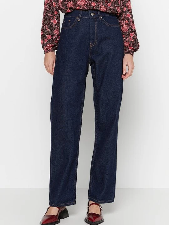 Zdjęcie produktu Jeansy Straight Leg Etam niebieski