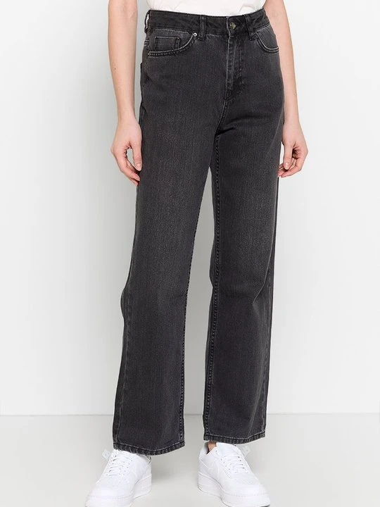 Zdjęcie produktu Jeansy Straight Leg Etam antracytowy