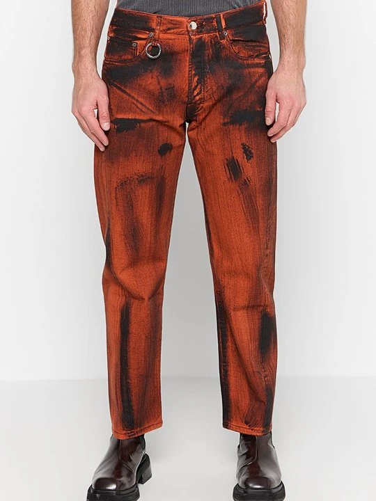 Zdjęcie produktu Jeansy Straight Leg Études pomarańczowy