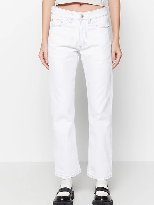Zdjęcie produktu Jeansy Straight Leg Eytys biały