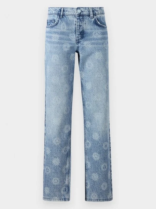 Zdjęcie produktu Jeansy Straight Leg Fabienne Chapot niebieski denim