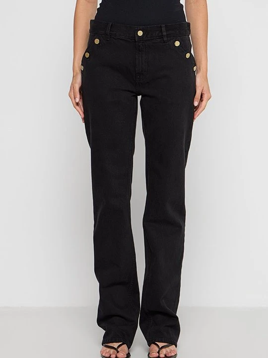 Zdjęcie produktu Jeansy Straight Leg Filippa K czarny
