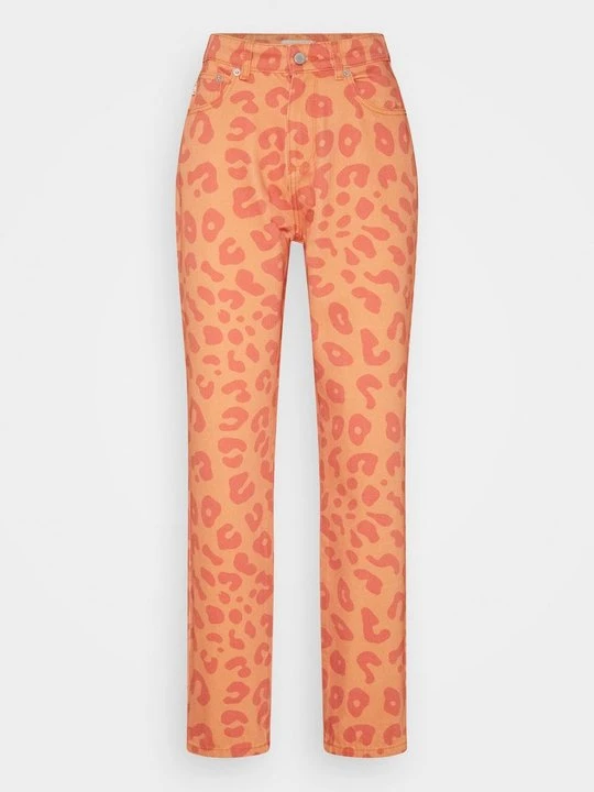 Zdjęcie produktu Jeansy Straight Leg Fiorucci pomarańczowy