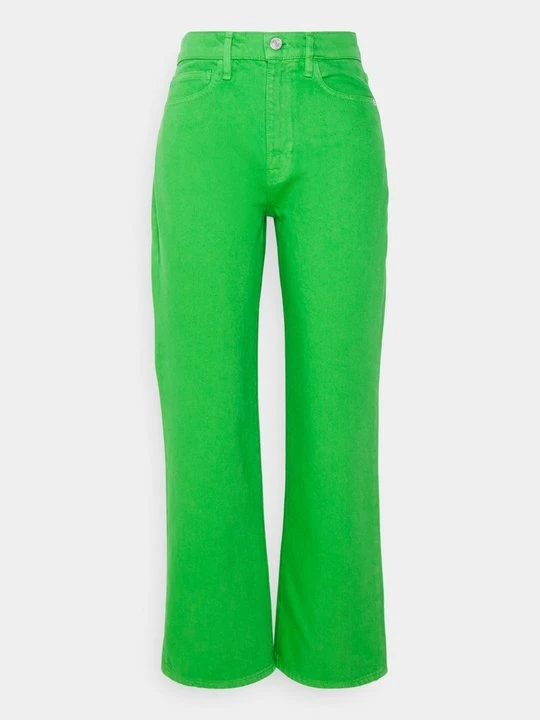 Zdjęcie produktu Jeansy Straight Leg Frame zielony