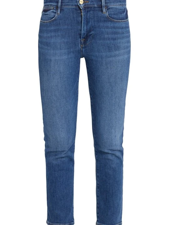 Zdjęcie produktu Jeansy Straight Leg Frame niebieski denim
