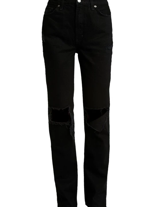 Zdjęcie produktu Jeansy Straight Leg Free People czarny