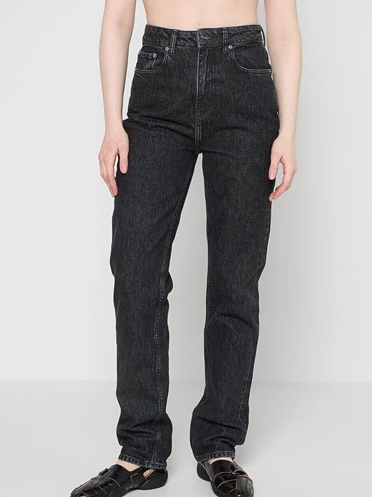 Zdjęcie produktu Jeansy Straight Leg Ganni czarny