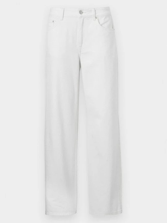 Zdjęcie produktu Jeansy Straight Leg Gant mleczny