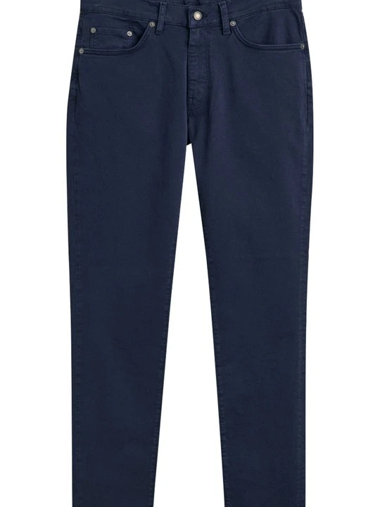 Zdjęcie produktu Jeansy Straight Leg Gant antracytowy