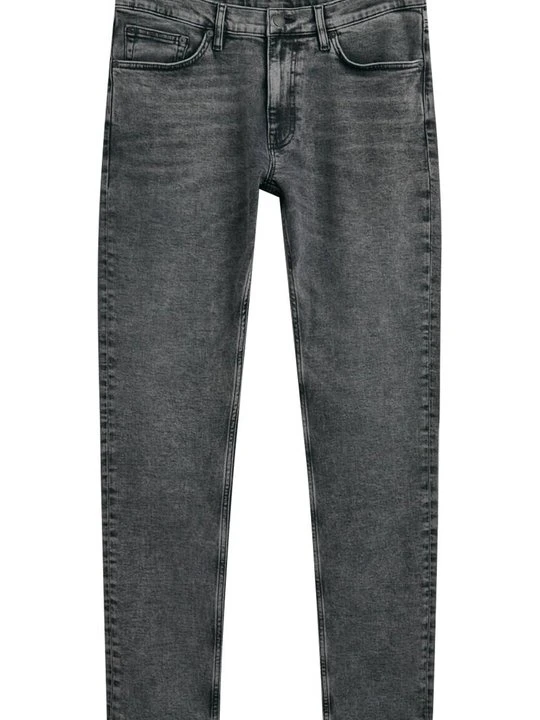 Zdjęcie produktu Jeansy Straight Leg Gant czarny