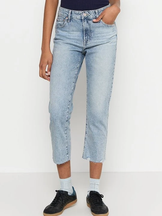Zdjęcie produktu Jeansy Straight Leg GAP jasnoniebieski