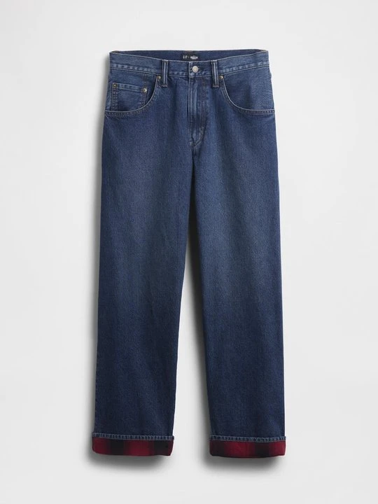 Zdjęcie produktu Jeansy Straight Leg GAP niebieski denim