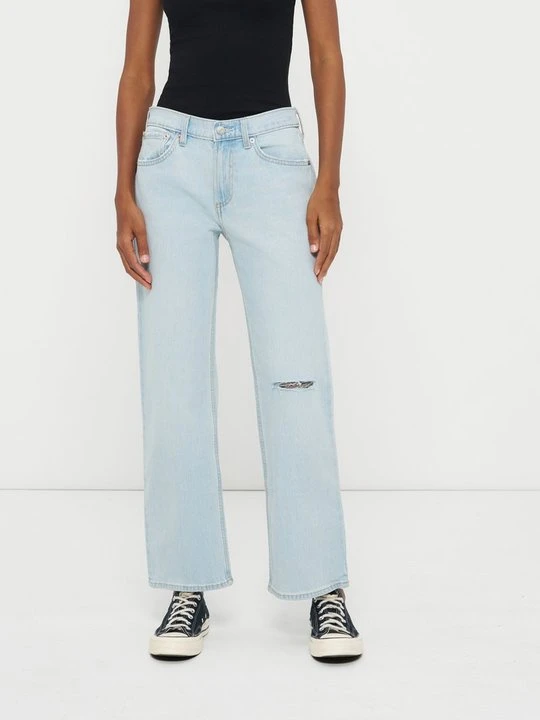 Zdjęcie produktu Jeansy Straight Leg GAP mleczny