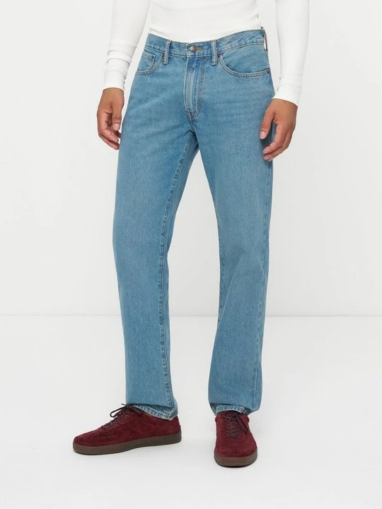Zdjęcie produktu Jeansy Straight Leg GAP niebieski
