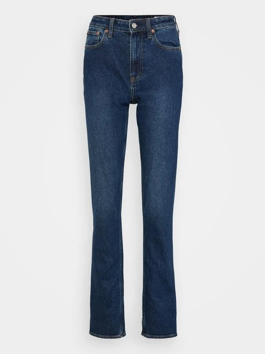 Zdjęcie produktu Jeansy Straight Leg GAP granatowy