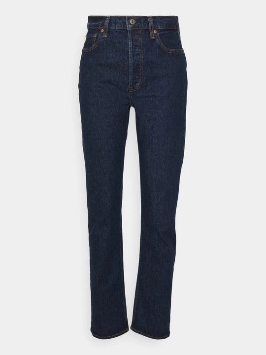 Zdjęcie produktu Jeansy Straight Leg GAP ciemnoniebieski