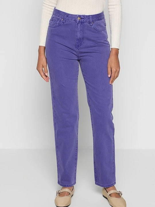 Zdjęcie produktu Jeansy Straight Leg Gaudi fioletowy