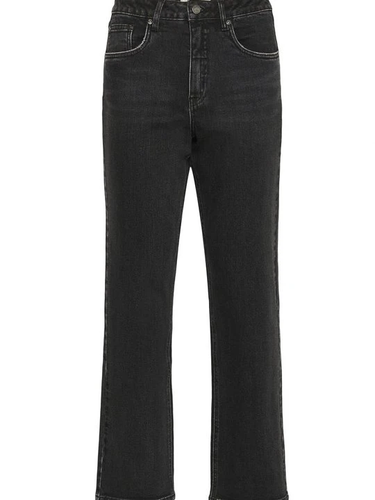 Zdjęcie produktu Jeansy Straight Leg Gestuz czarny