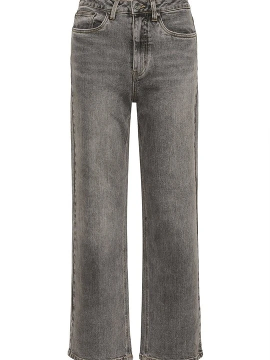 Zdjęcie produktu Jeansy Straight Leg Gestuz jasnoszary