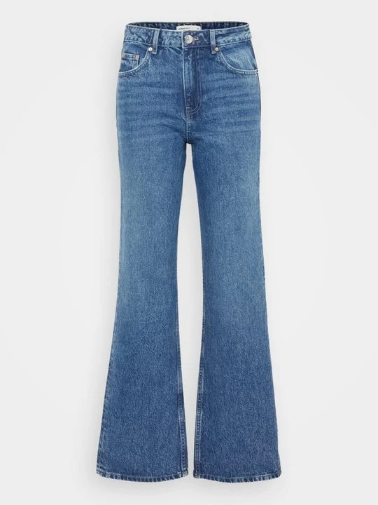 Zdjęcie produktu Jeansy Straight Leg Gina Tricot niebieski denim
