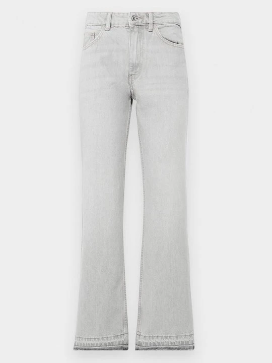 Zdjęcie produktu Jeansy Straight Leg Gina Tricot szary